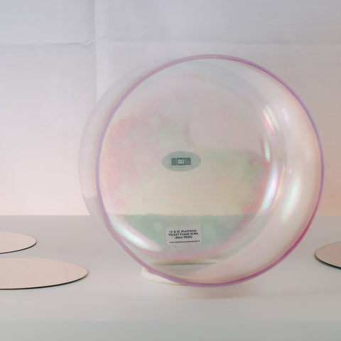 Platinum, Violet Flame Aura (Rim) Alchemy™ 10" B-35